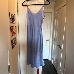 Wilfred satin slip dress